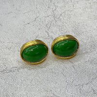 CANADIAN JADE CLASSIC EARRINGS #1081