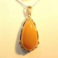 18k Sugar Jade Pendant #1690