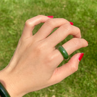 CANADIAN JADE RING #1914