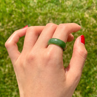 CANADIAN JADE RING #1914