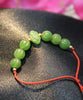 8mm Apple Green Jade Ruyi Lucky Bracelet #1884