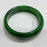 AAA Polar Jade Grade Jade Bangle 57.5mm #2467