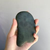 Jade Guasha Scraper - Large