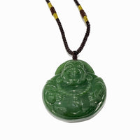 Canadian Jade Buddha Necklace #1152