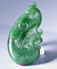 Dragon Phoenix Polar Jade Pendant #1407