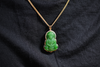 18k Siberian Jade Guanyin Pendant#2033