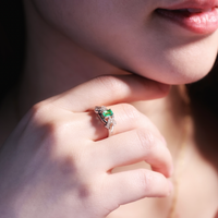 14K Colombian Emerald Ring #2208