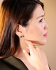 10mm Classic Jade Earrings #1075