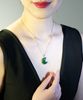 Canadian Jade Moon Pendant #1098