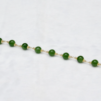 10mm Polar Jade Starry Bracelet #2418