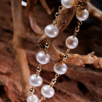 7" Freshwater Pearl Starry Bracelet #2424