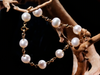 7" Freshwater Pearl Starry Bracelet #2424