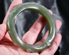 Hetian Jade Bangle 57mm #2449