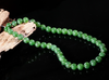 10mm Polar Jade Beaded Necklace #2456