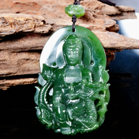 Polar Jade Guanyin Pendant #2460