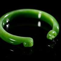 Unique Siberian Jade Bangle 60mm #2484