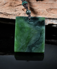 Jade Nothing Pendant Necklace #2284-1