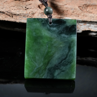 Jade Nothing Pendant Necklace #2284-1