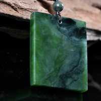 Jade Nothing Pendant Necklace #2284-1