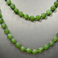 36" Jade Beaded Necklace #2537