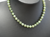 8mm Polar Jade Beaded Necklace #2530