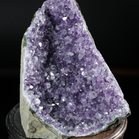 Amethyst Semi-Geode Base Cut (0.83 LB) #2600