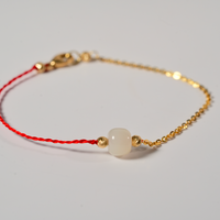 18k Prime Luck Red Cord Bracelet #2666