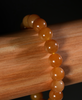 10.5mm Siberian Brown Jade Bracelet #2769