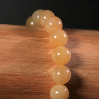 10mm Siberian Brown Jade Bracelet #2767