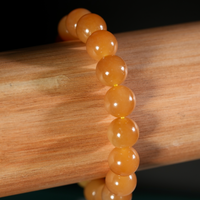 10mm Siberian Brown Jade Bracelet #2773