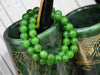 10mm Siberian Jade Beaded Bracelet #2749