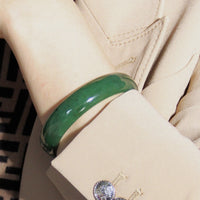 A CANADIAN JADE BANGLE 60MM #1051