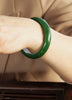 A CANADIAN JADE BANGLE 56MM #1052