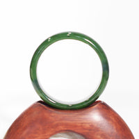 A CANADIAN JADE BANGLE 60MM #1056