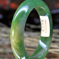 A CANADIAN JADE BANGLE 58MM #1033