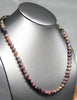 18" Tourmaline Necklace 14K White Gold