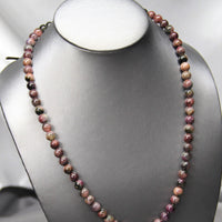 19" Natural Tourmaline Necklace