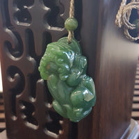 PIXIU CANADIAN JADE PENDANT #1116