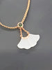 FAN-SHAPE JADE PENDANT #1508