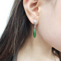 SILVER DROP EARRINGS #1068