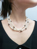 FRESHWATER ROW PEARL NECKLACE #1592