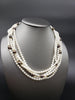 FRESHWATER ROW PEARL NECKLACE #1592