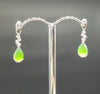 Siberian Nephrite Jade Earrings #1659