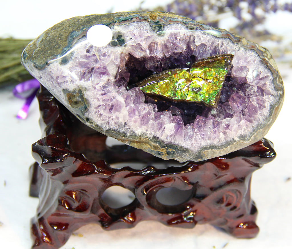 Pink ammolite hot sale