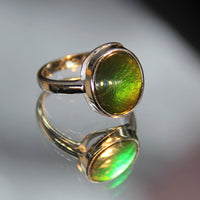 Ammolite Ring #358