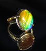 18K Ammolite Ring #367