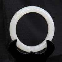 MUTTON FAT JADE BANGLE 57.5MM #388