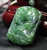 HAND-CARVED JADE HORSE PENDANT #500