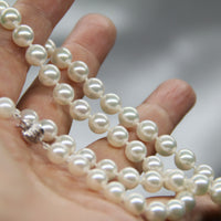 14K AKOYA SALT SEA PEARL NECKLACE #538