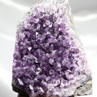 AMETHYST SEMI-GEODES EXTRA QUALITY BASE CUT (3 LB) #568